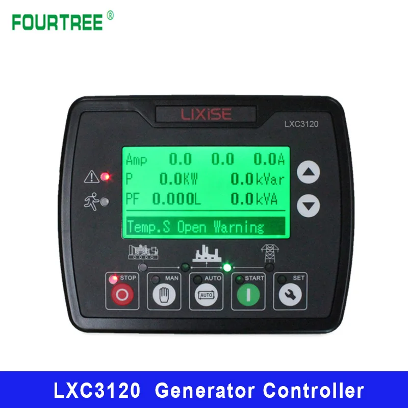 LIXiSE LXC3120 Diesel Generator Control Module Auto Start Diesel Alternator Controller Board