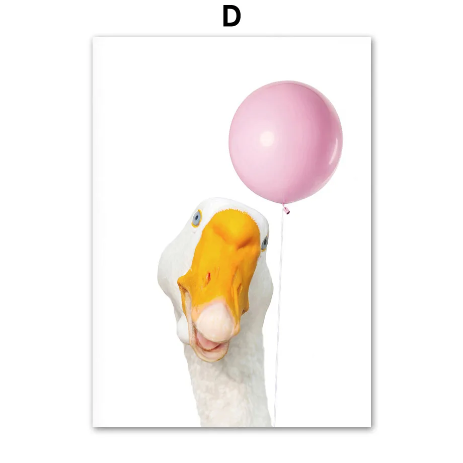 Balloon-Rabbit-Elephant-Giraffe-Lion-Tiger-Nursery-Wall-Art-Print-Canvas-Painting-Nordic-Poster-Wall-Pictures (7)