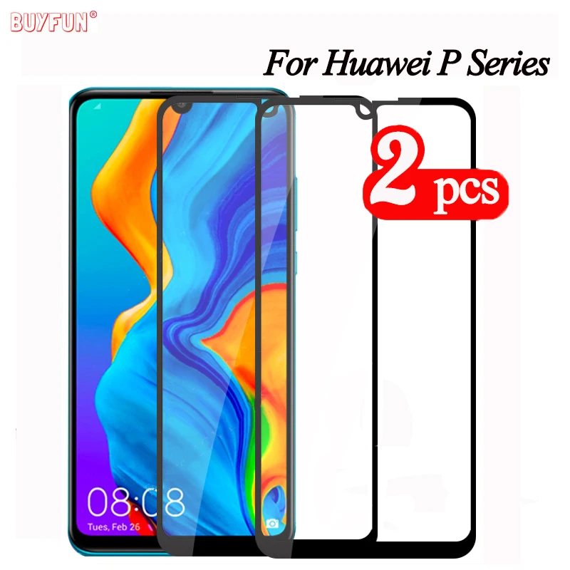 2 шт закаленное стекло для huawei p30 lite P20 Pro протектор экрана p 30 Light P Smart2019 Защитная