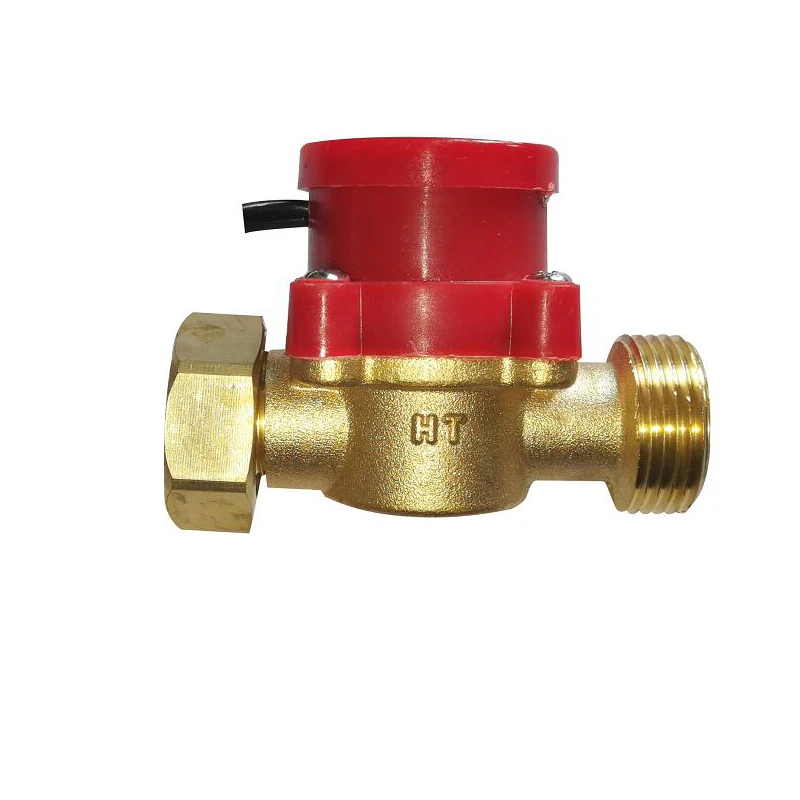 

G3/4 DC250V 70W External Teeth Reed Spring Type brass Flow Switch Water Heater Induction