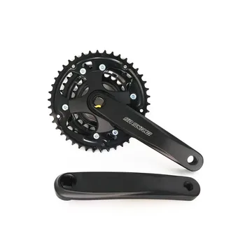 

SUNTOUR 7 8 21 24 Speed Bike Crank Set 42-34-24T 170mm Bicycle Crank Set Hollow Tooth Plate Bicycle Crankset Sprocket Bike Parts