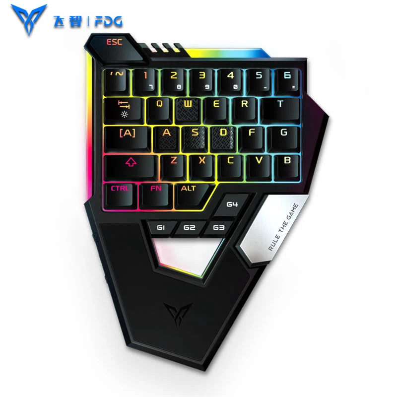 

Flydigi-Scorpion for PUBG Mobile Game Mechanical Keyboard One-hand Play Keyboard with Mouse Converter for iphone IOS Android PC