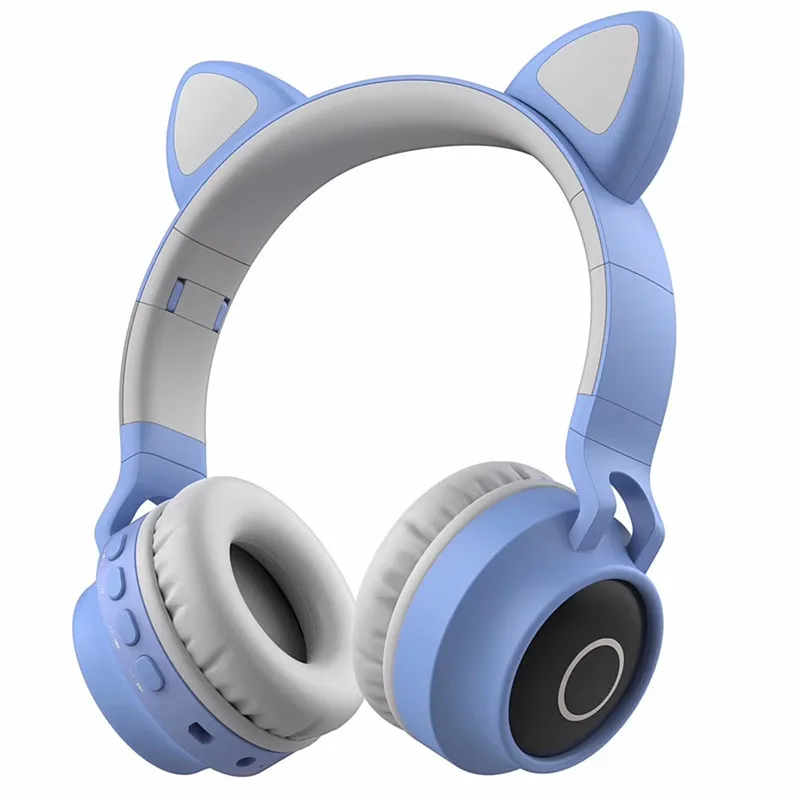 Милая кошка Bluetooth 5 0 гарнитура беспроводная Hifi музыка стерео Бас Наушники