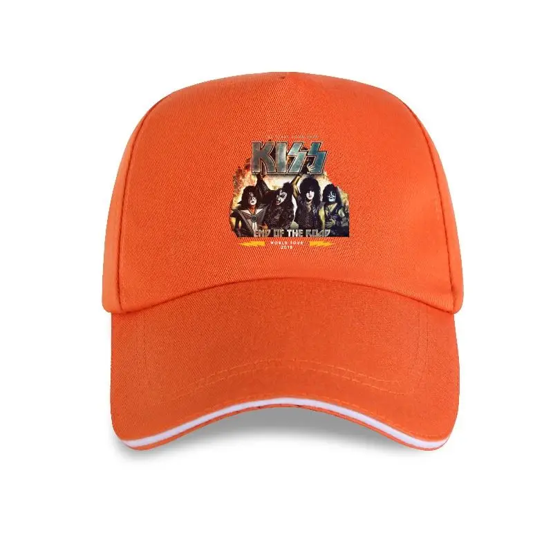Design XS 4XL Baseball cap 2021 Kiss Band End of The Road Tour Men