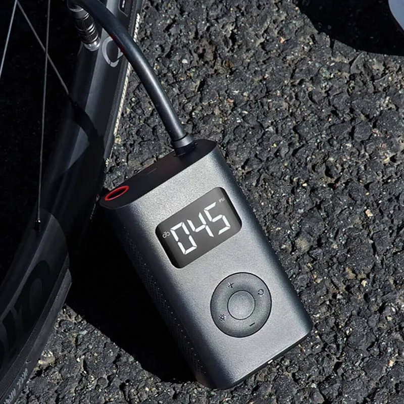  Xiaomi Mijia Electric Air Pump Rechargeable inflator 150PSI Smart Digital Tire Pressure Detection f
