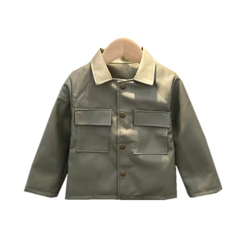 

New Spring Autumn Fashion Baby Girls Infant Clothes Boys Clothing Children Solid Jacket Toddler Casual Costume Kids Tracksuits