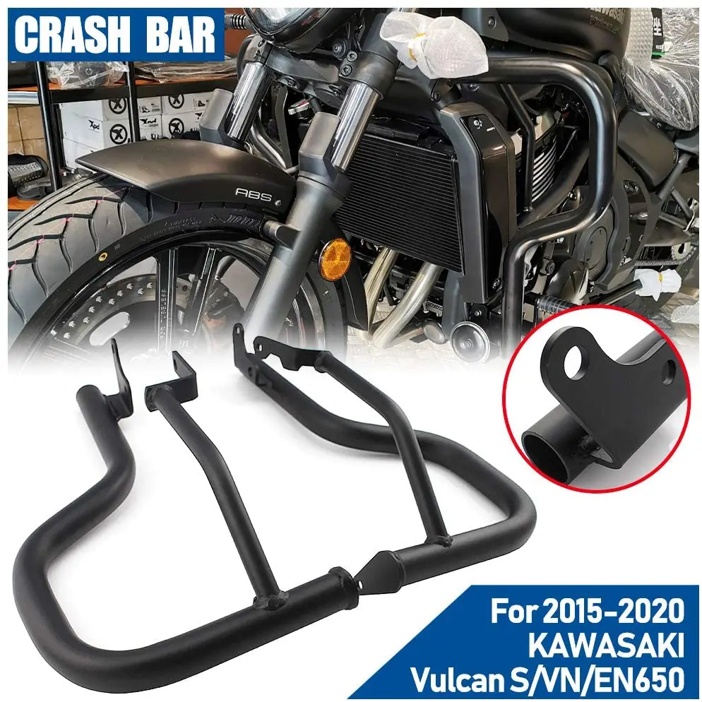 Motocykl Oslona Silnika Crash Bary Rama Protector Zderzak Dla Kawasaki Vulcan S Vn 650 Akcesoria 15 23 Vn650 En650 Zderzaki I Podwozia Aliexpress
