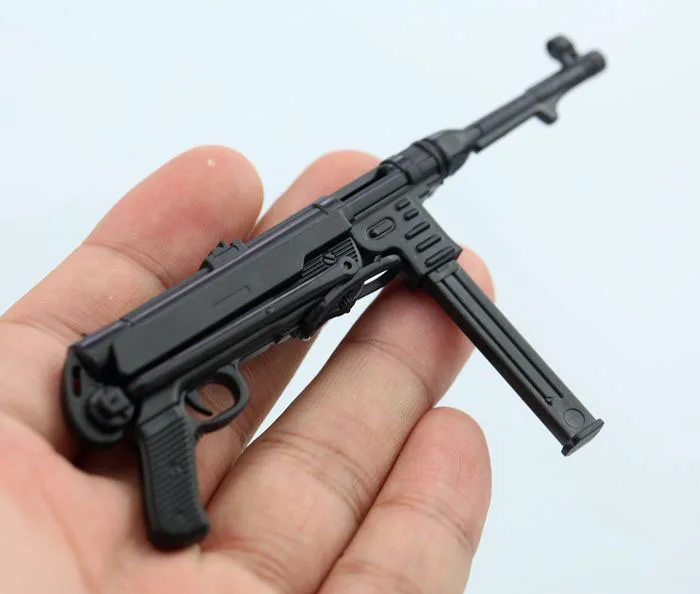 1:6 MP40 пистолет пулемет для второй мировой войны пластиковая Сборная модель