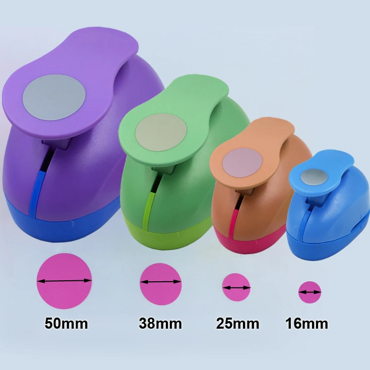 Free Shipping 6mm-75mm Circle shape craft punch cortador de papel de  scrapbook paper foam school manual DIY Round hole punches - AliExpress