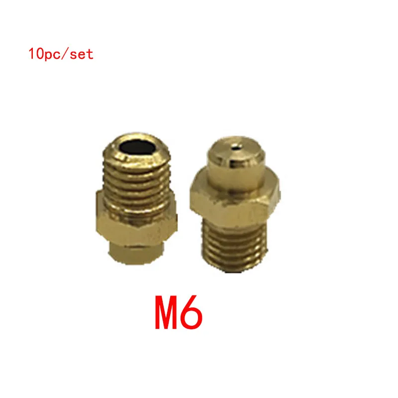 10pc/set Natural Gas Burner Nozzle For Wall-hung Boilers Water Heaters  Wall-hung Boiler Nozzle All Bronze - Pneumatic Parts - AliExpress