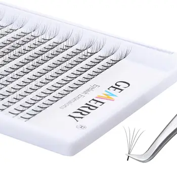 

Lashes Extension Tools Large Boxes 5D Premade Volume Lashes Fan 320 fans Russian Volume Professional 16 Lines Eyelashes gemerry