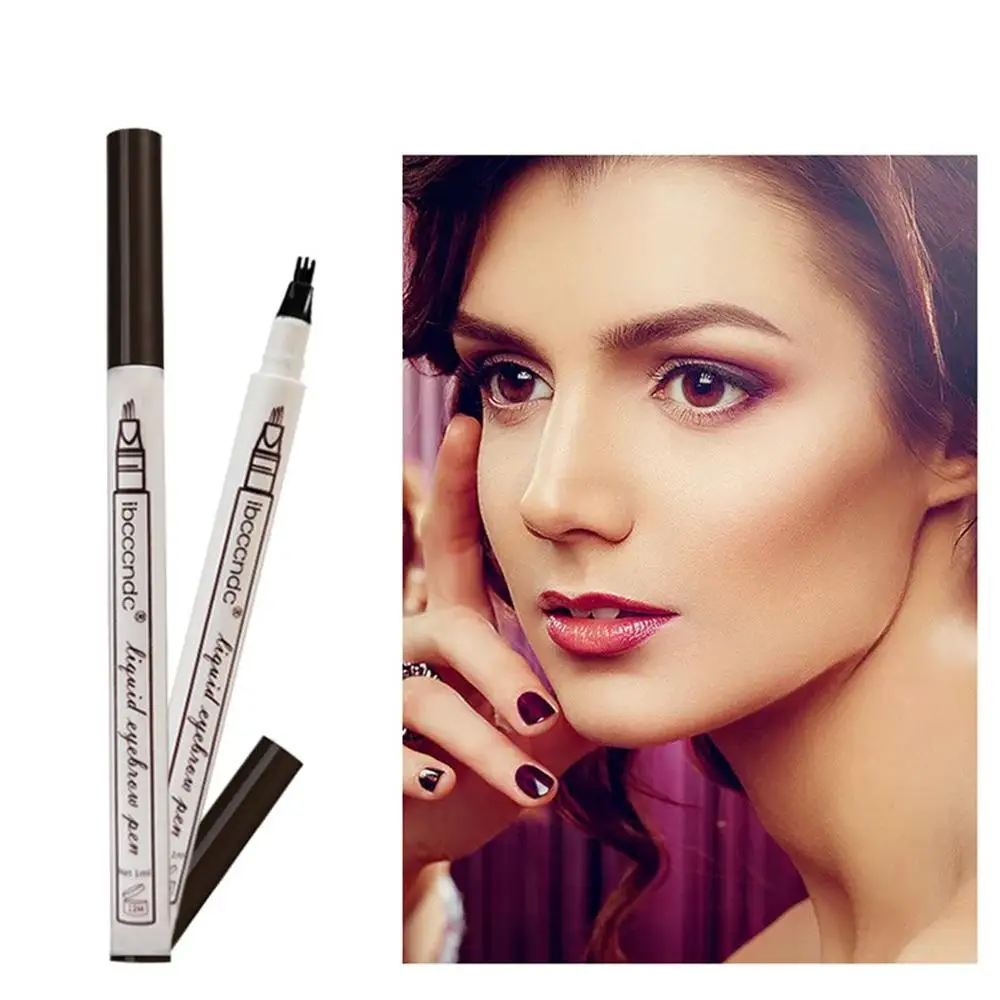 Microblading тату-ручка для бровей, тонкий эскиз, жидкая ручка для бровей, водостойкая тату, прочный карандаш для бровей, стойкий к размазыванию