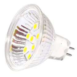 Бесплатная доставка 2 шт./лот затемнения G4 базы MR16 10Led лампы SMD BI-PIN Светодиодная лампа 12VDC 12VAC 150LM белый теплый белый