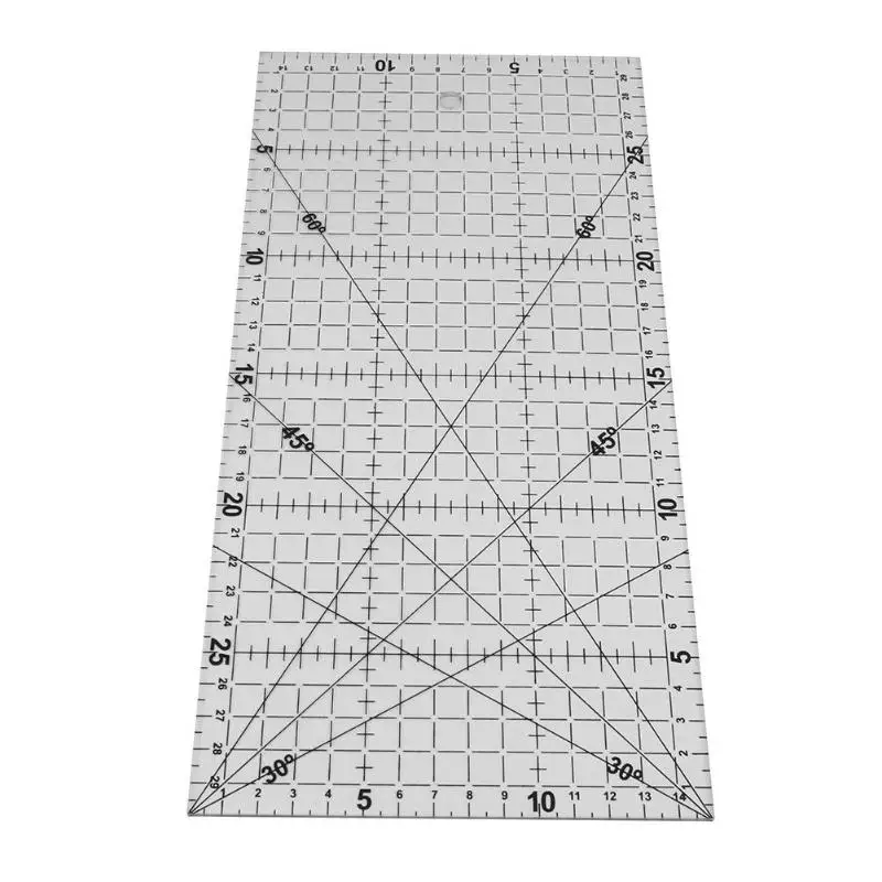 30X15 см Большой размер толстый треугольник ткань лоскутное шитье DIY инструмент линейка