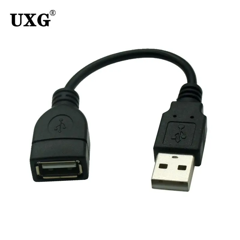 0.15M Usb Kabel Usb 2.0 Female Naar Vrouwelijke Opladen Datatransmissie Lijn Paar Bedrading Kabel Koord 15Cm