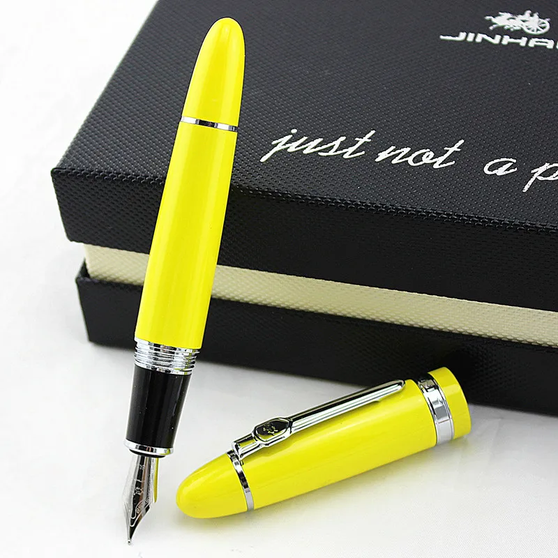 Высококачественная Роскошная Авторучка JINHAO 159 ручка металл 0,5 мм средние чернильные ручки бизнес школьные офисные принадлежности Canetas