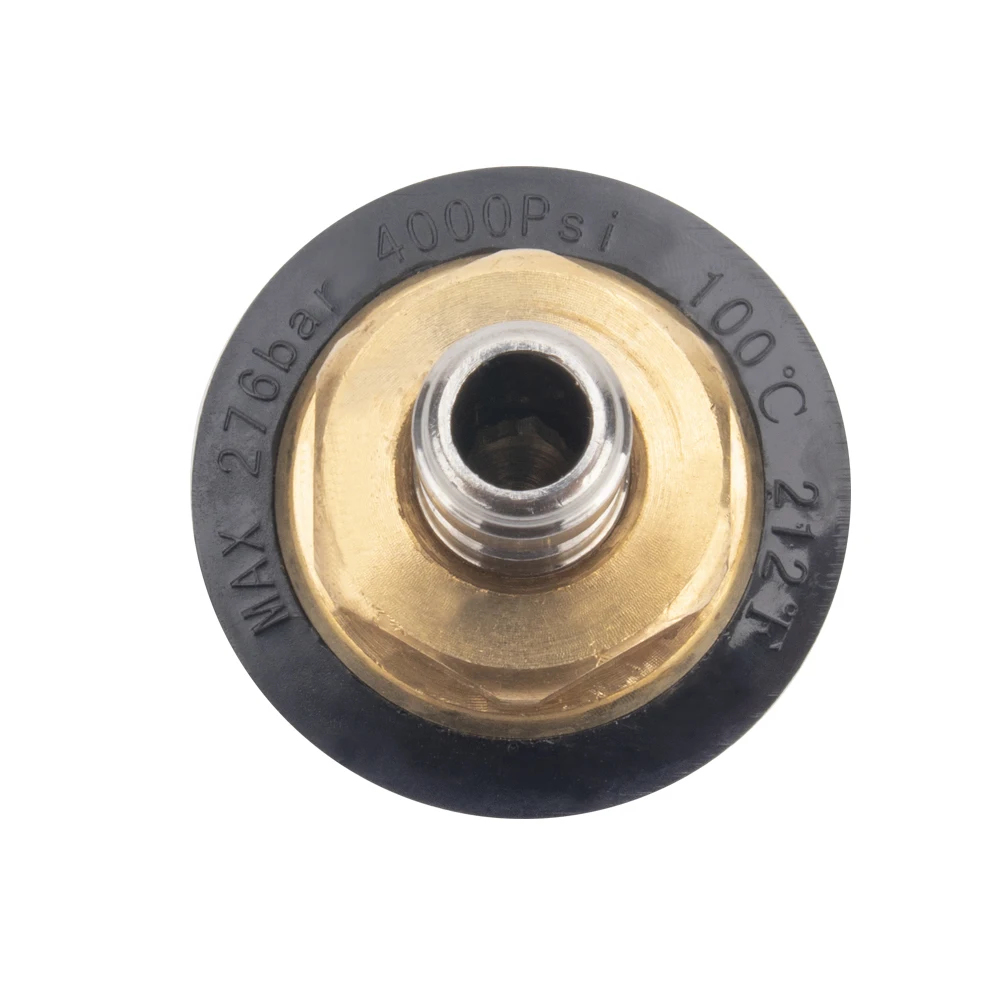 High Pressure Water Cleaning Brass Rotating Dirt BlasterTurbo Nozzle 280bar/ 4000psi for High Pressure Car Washers 6