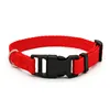 Nylon Webbing Dog Collar Fashion Buckle Pet Collar for Small Medium Dogs Chihuahua Dog Red Black Blue Orange Pet Accessory 4