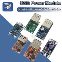 Placa de bateria DC-DC v ~ 5v, módulo de fonte de alimentação de impulso ajustável com usb 0.9v 600ma 1a 1.5a 3a usb saída do carregador módulo de passo