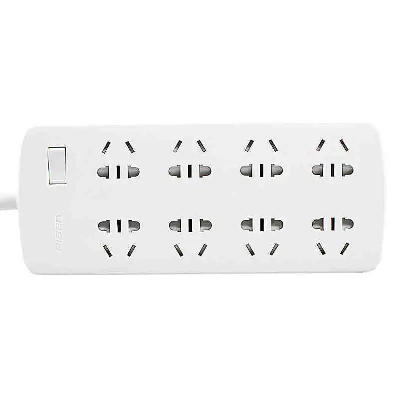 

PISEN Smart Patch Board Multi-functional Socket Conversion with Power Supply Power Strip 8-Hole Eight Hole Separate Switch