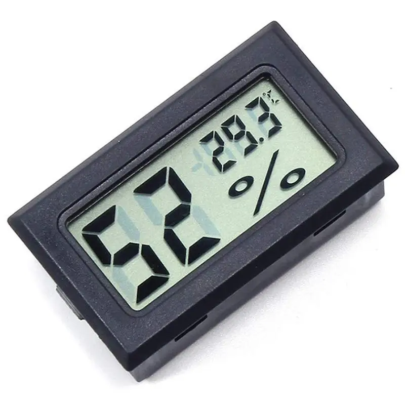 FY-11 Мини цифровой ЖК-дисплей окружающей среды термометр категории "сделай сам" гигрометр встроенный температурный и измеритель влажности в комнате