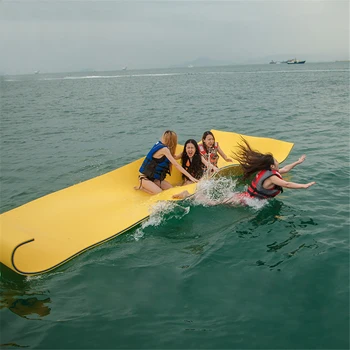 

2.7*1.83m Outdoor Water Blanket Water Floating Bed Pad Water Blanket Viewseaborne The Softest Water Float Mat surfing Sponge Mat
