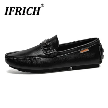 

Popular Driving Moccasins For Mens Handmade Loafers Shoes For Men Casual Shoes Plus Size 46 Slip On Men Shoes Black Lazy Shoes
