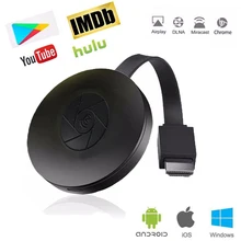 Newst 1080P Wifi Display Dongle Youtube Airplay Miracast Tv Stick Voor Google 2 3 Chrome Crome Cast Cromecast 2
