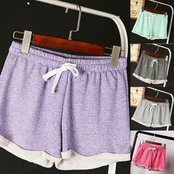 

Casual Women Shorts 2019 Fashion Summer Casual Shorts Woman Stretch High Waist Booty Shorts Female Black White Loose Shorts Lady