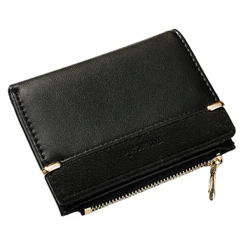 

1pc Woman Wallet Portable Short Mini Card Bag Coin Purse for Lady