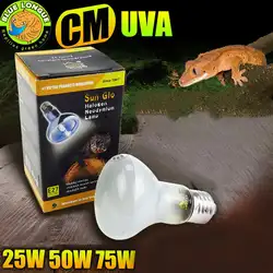 None 1 шт. 25 Вт/50 Вт/75 Вт Uva нагревательная лампа дневного света для черепашек ящерицы рептилий