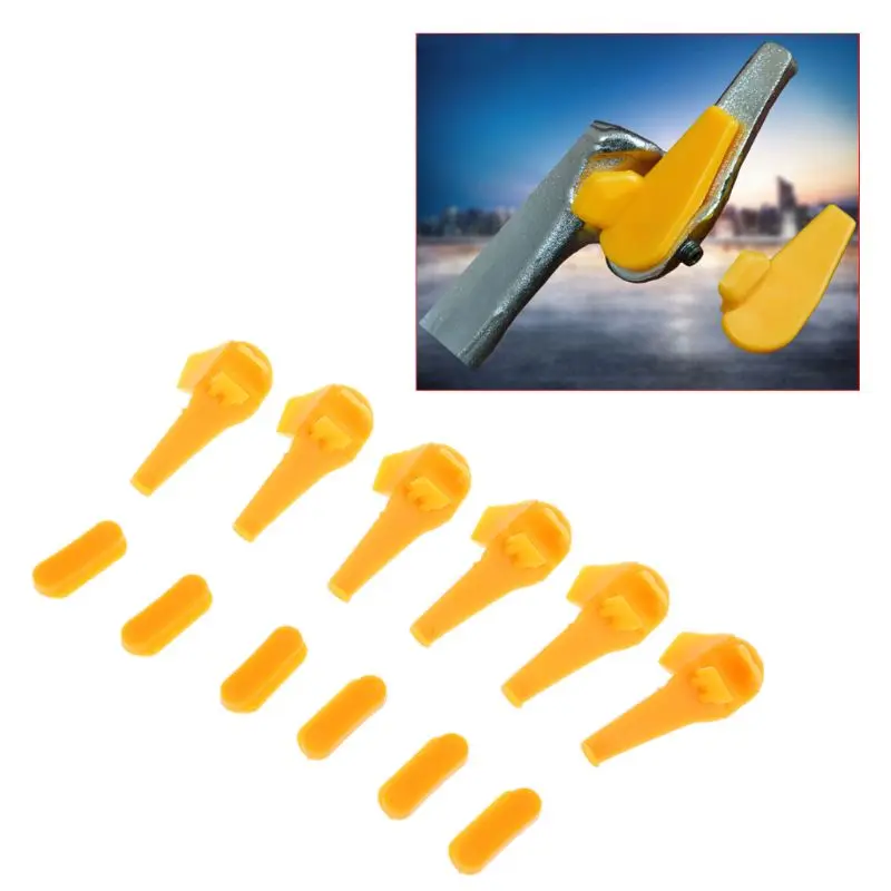 

12 Pcs Tyre Tire Changer Part Nylon Mount Demount Duck Head Insert Rim Protector