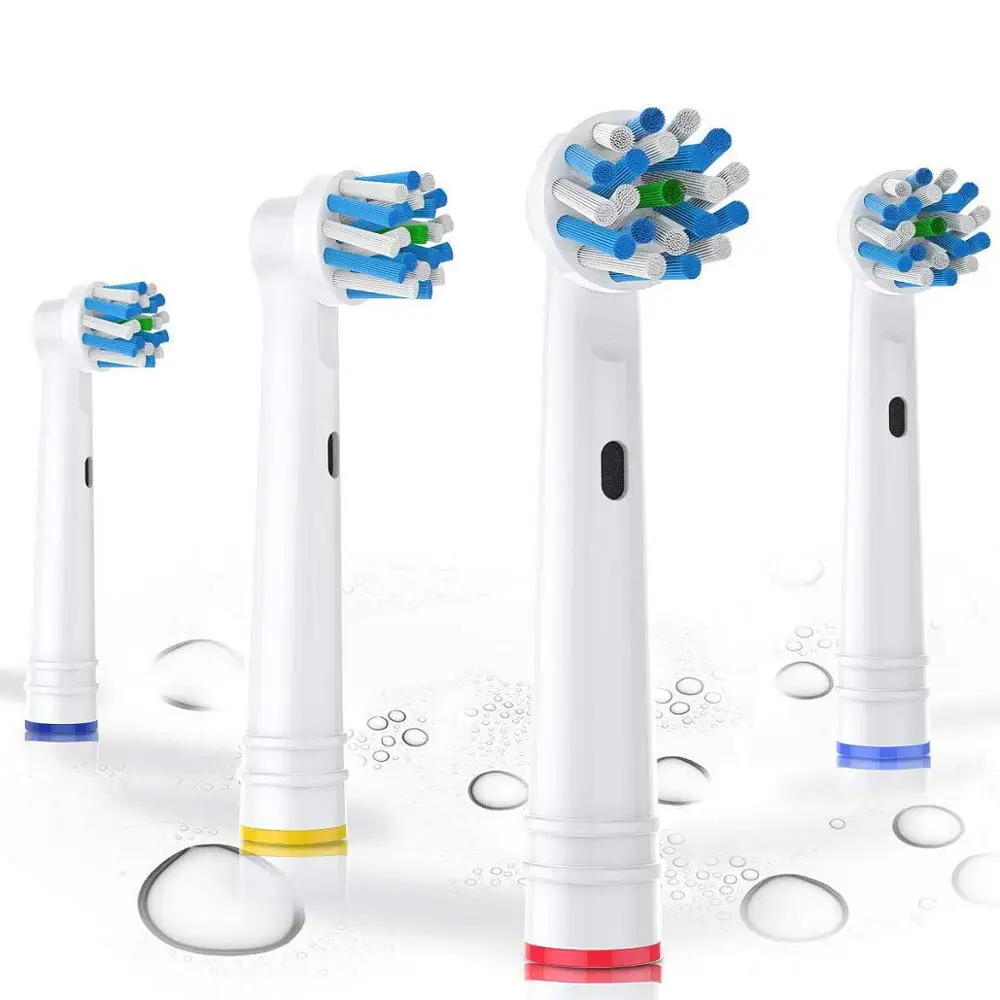 4 шт. головки для электрической зубной щетки Oral-B es 500/600/1000/2000/2500/3000/7000/8000/9600/8000 |
