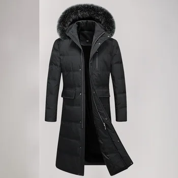 

2019 New High Quality Thick Hooded Manteau Hiver Homme