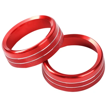 

Car Air Conditioner Adjuster Trims for Ford Mustang 2015 2016 2017 2018 2019 Generation Red