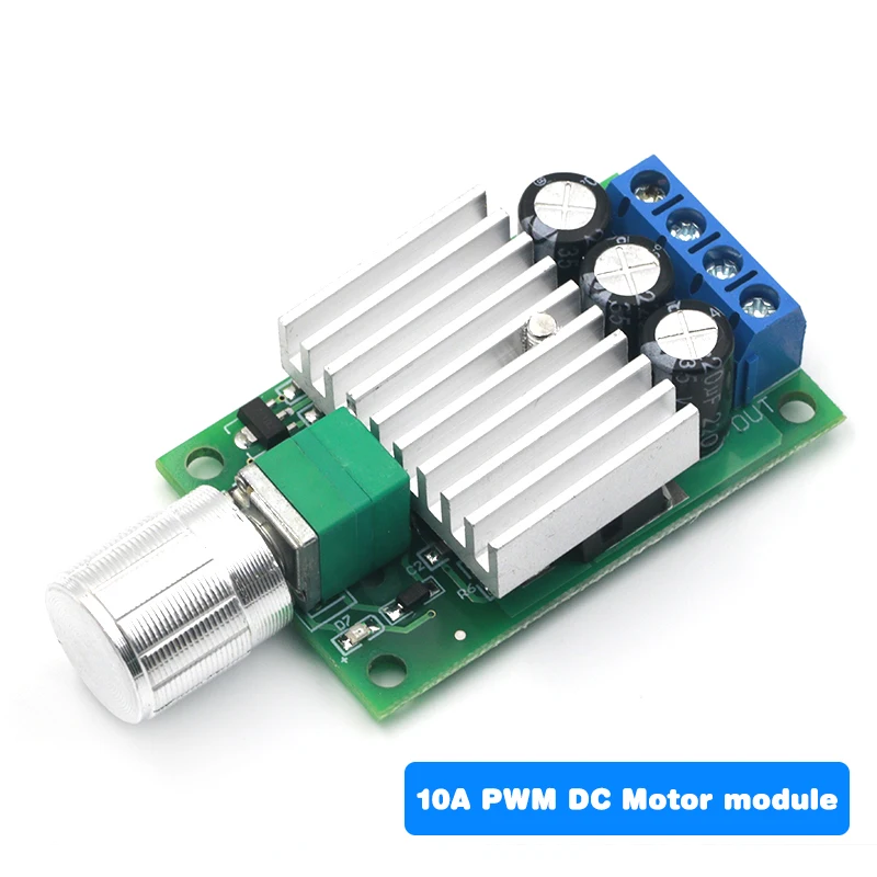 PWM 12V-24V-36V 10A DC Motor Speed Adjuster fan led Controller Driver Control