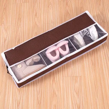 

Window Compartment Storage Shoe Storage Bag Dustproof And Moisture-proof Bed Bottom Storage Box