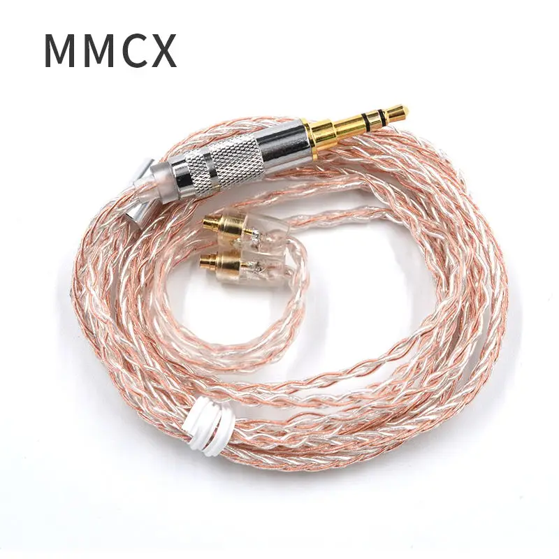 KZ-3-5mm-2Pin-MMCX-Connector-8-Core-Copper-Silver-Mixed-Cable-Use-For-SE846-KZ (2)