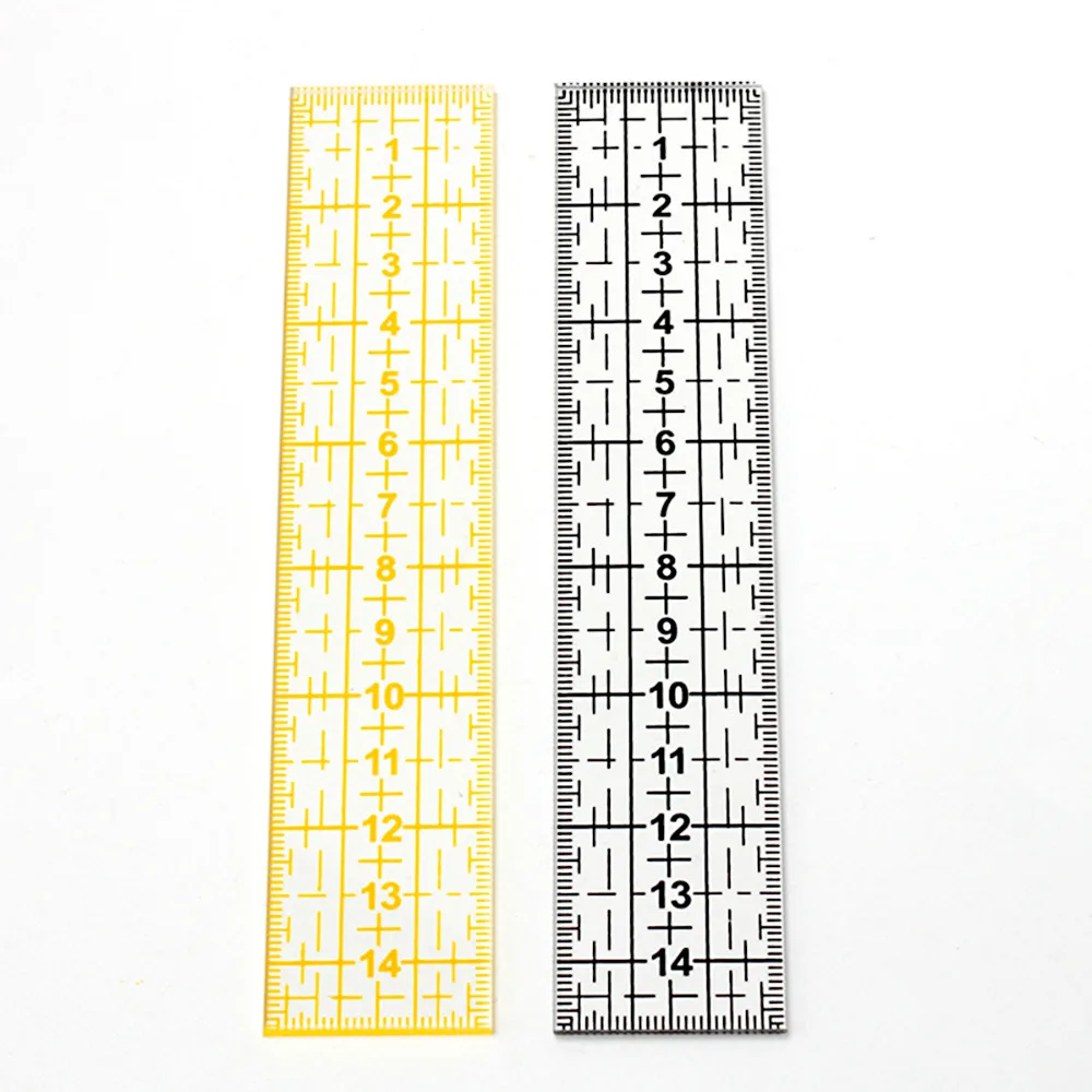 

1pcs Rulers Transparent Acrylic Material Patchwork Ruler Quilting Ruler Tool QR-0315