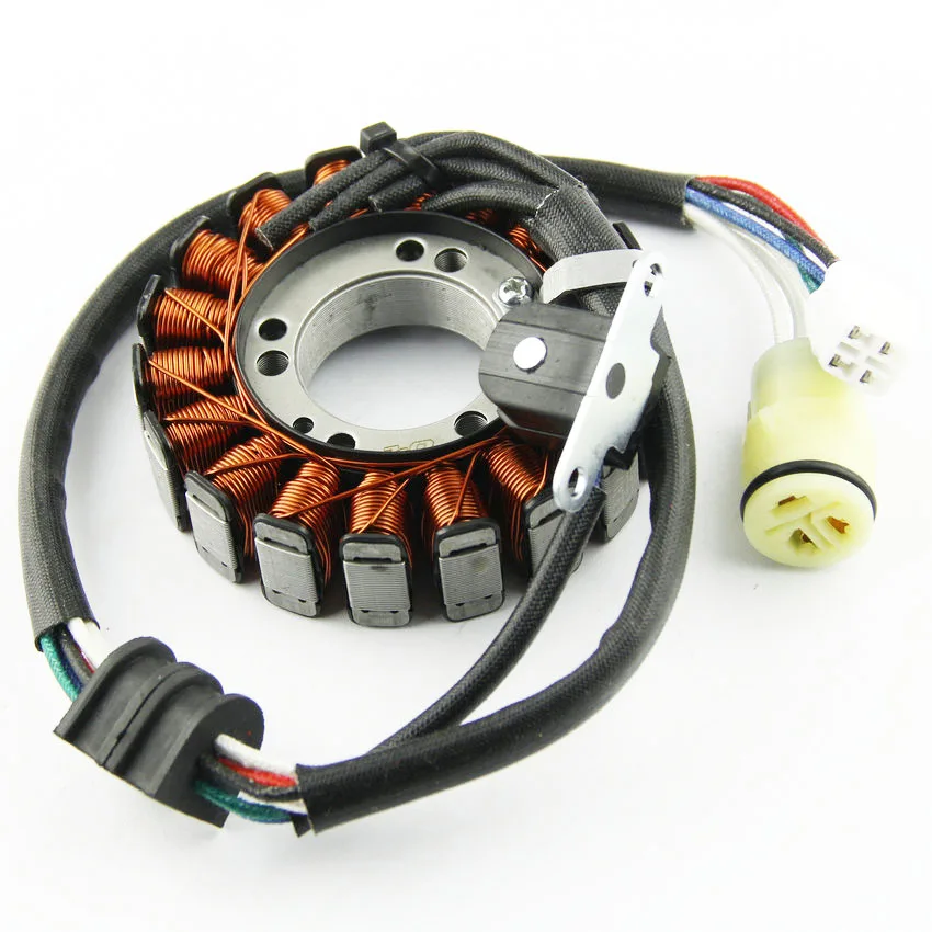 Мотоцикл магнитная катушка статора 18 полюсов 12V катушки для Yamaha 1P0-H1410-00 4XE-81410-00 5LP-81410-00 5LP-81410-01 5LP-81410-02