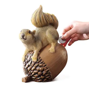 

resin crafts ornaments cartoon piggy bank piggy bank money monkey saving box coin gift boxdoggy money box