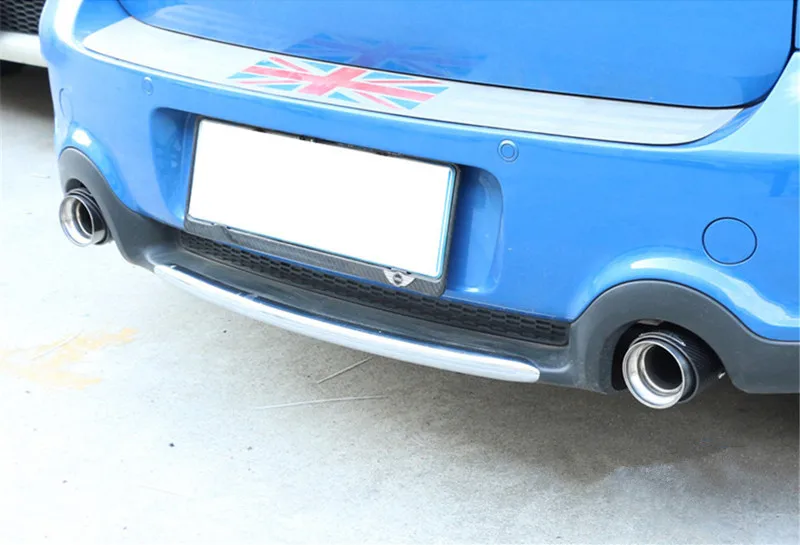 Один шт автомобильные выхлопные трубы из углеродного волокна для mini cooper F54 F55 F56 F57 F60 R55 R56 R57 R58 R59 R60 R61