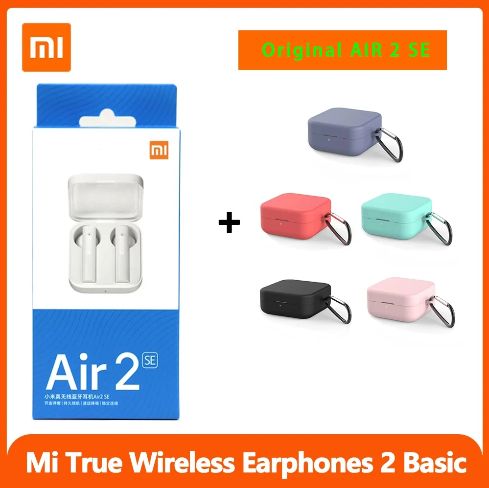 2020 New Product Original Free Shipping Silicone Case AIR 2 SE Bluetooth Earphone Heavy Bass Sports AIR 2SE Waterproof Earphone