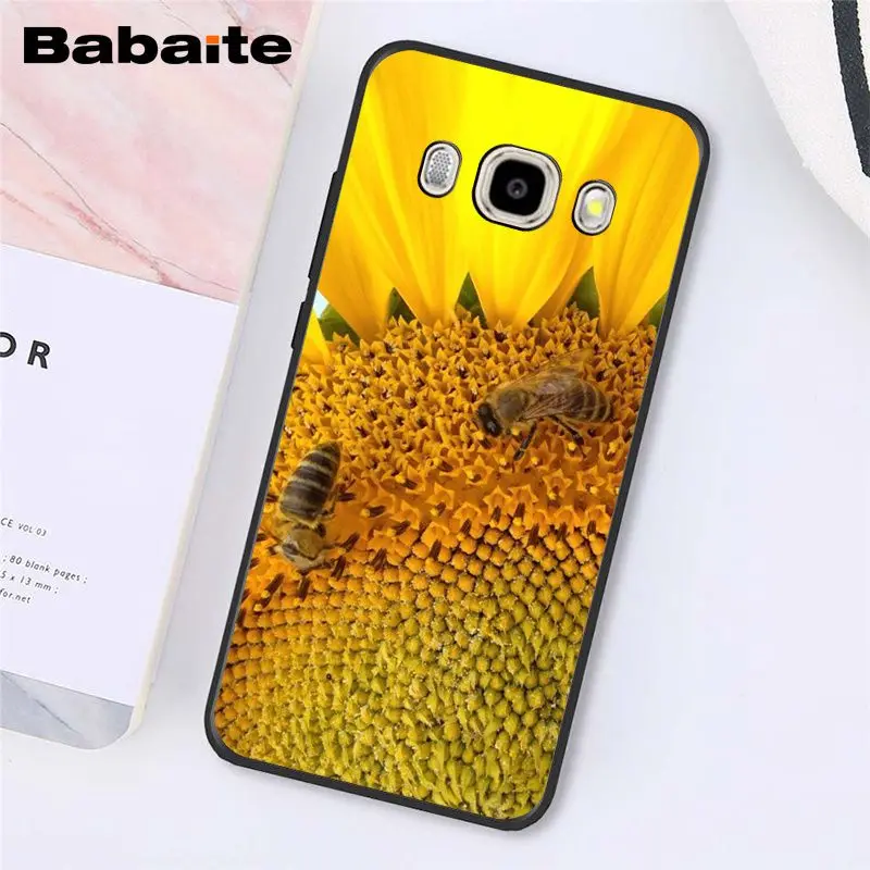 Babaite Милая летняя Маргаритка Подсолнух цветочный цветок PhoneCase чехол для samsung Galaxy J7 J6 J8 J4 J4Plus J7 DUO J7NEO J2 J5 Prime