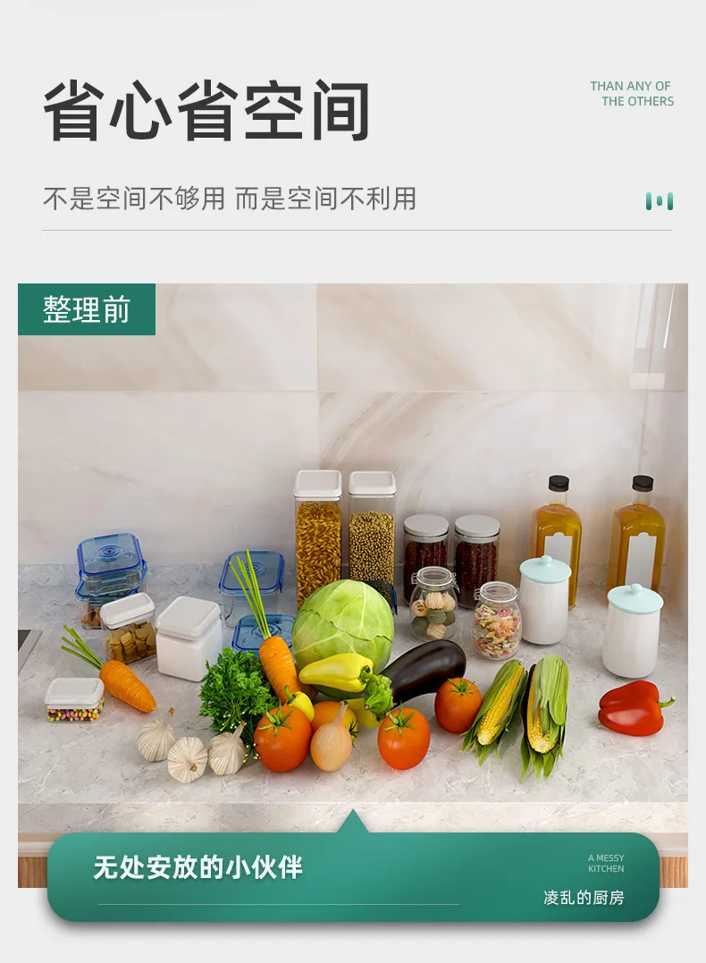 Kitchen Floor Trolley Rack Multifunctional Parallel Folding Vegetable And Fruit Storage Basket 360 Degree Rotation 16 Undefined