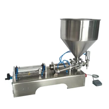 Pneumatic Paste Filling Machine Single Head Liquid Quantitative Filling Machine Fully Automatic Cosmetic Cream Packing Machine can t miss 300 2500ml double head liquid or softdrink pneumatic filling machine