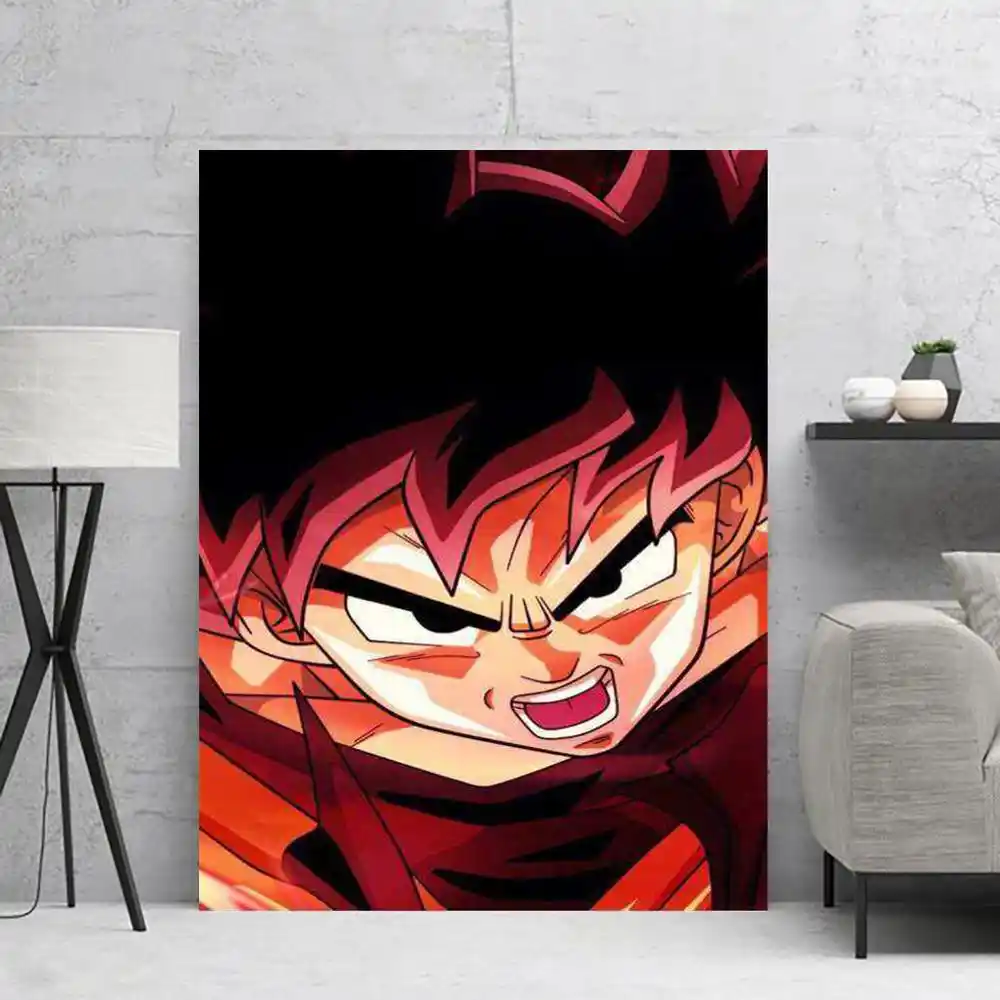 モジュラー写真北欧スタイル印刷サイヤ人ドラゴンボールアニメ映画のポスターキャンバス絵画壁の芸術リビングルームのホームインテリア 絵画 書道 Aliexpress