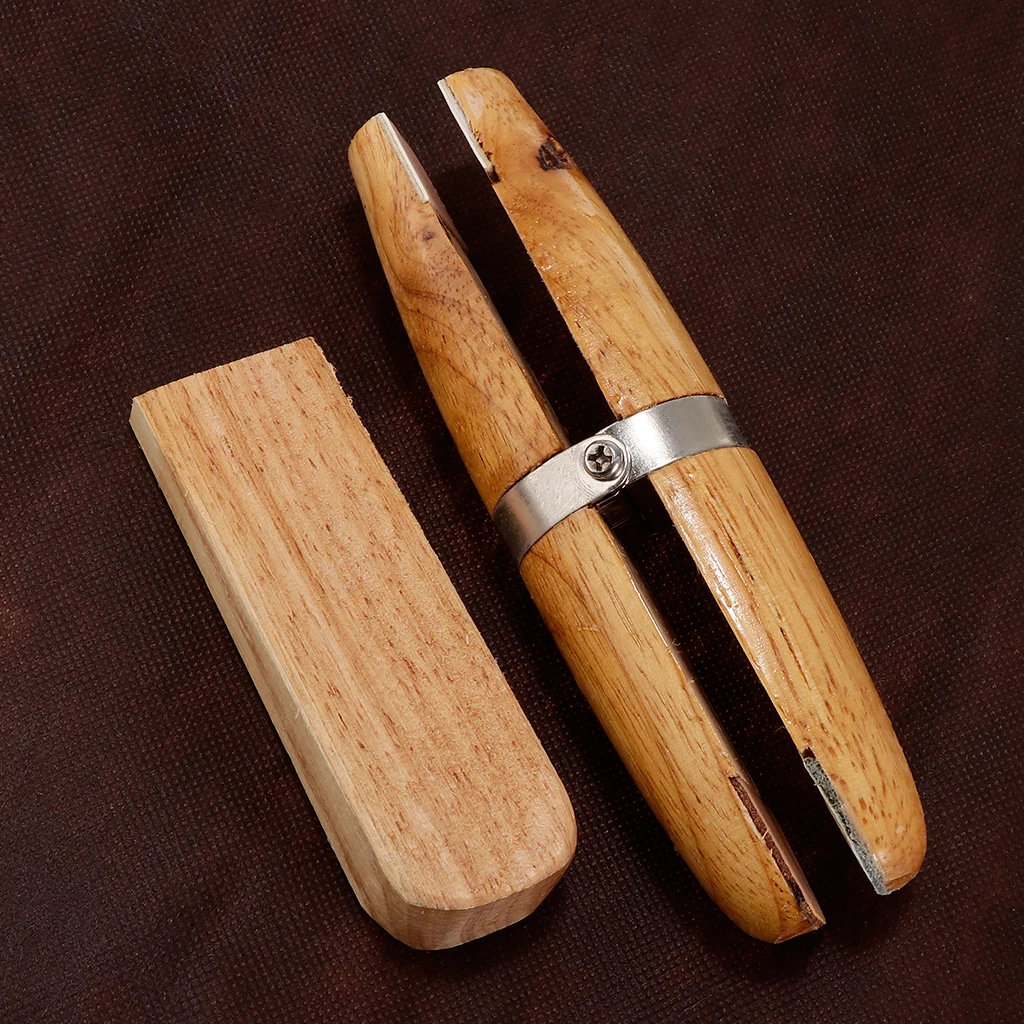 Wood Jewelers Ring Clamp Wood Jewelry Vise Tool Holder Hold Rings Fixed Clip