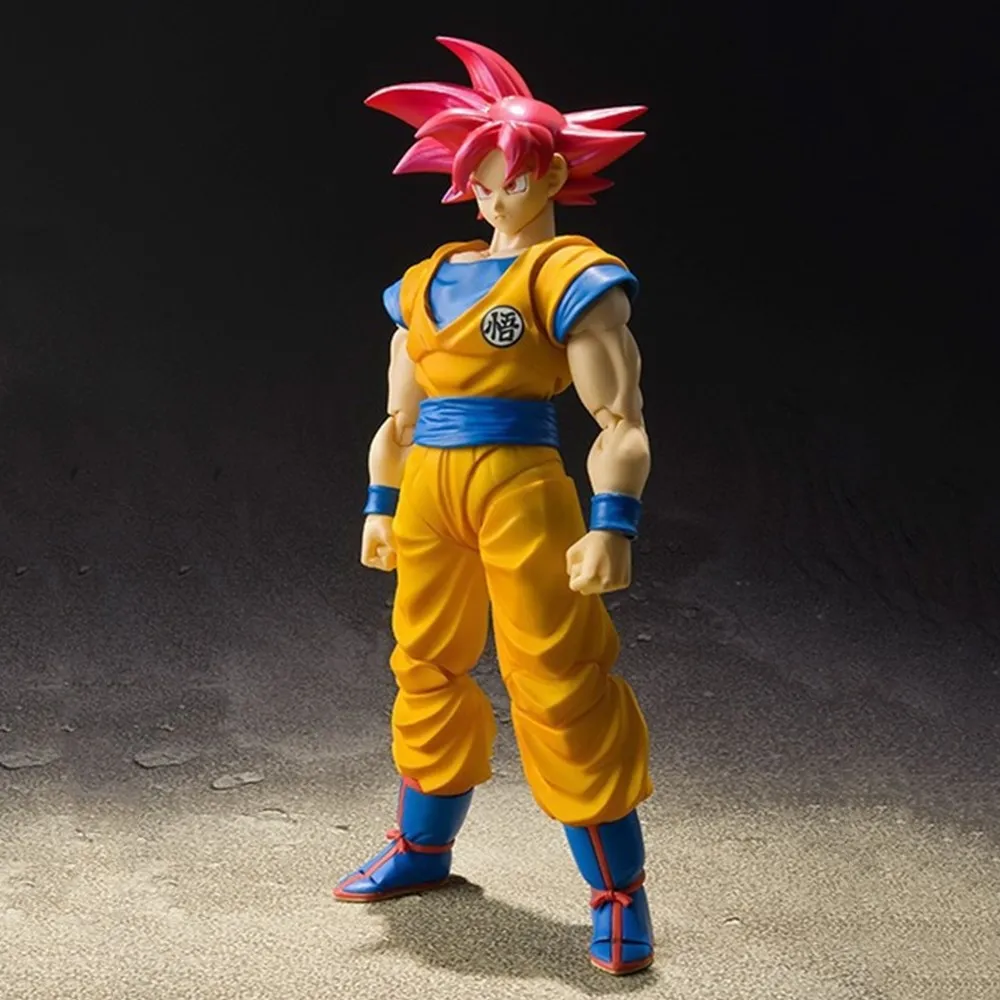 Фигурки аниме Dragon Ball Son Goku из ПВХ SHF Super Saiyan подвижная фигурка модель DBZ игрушки