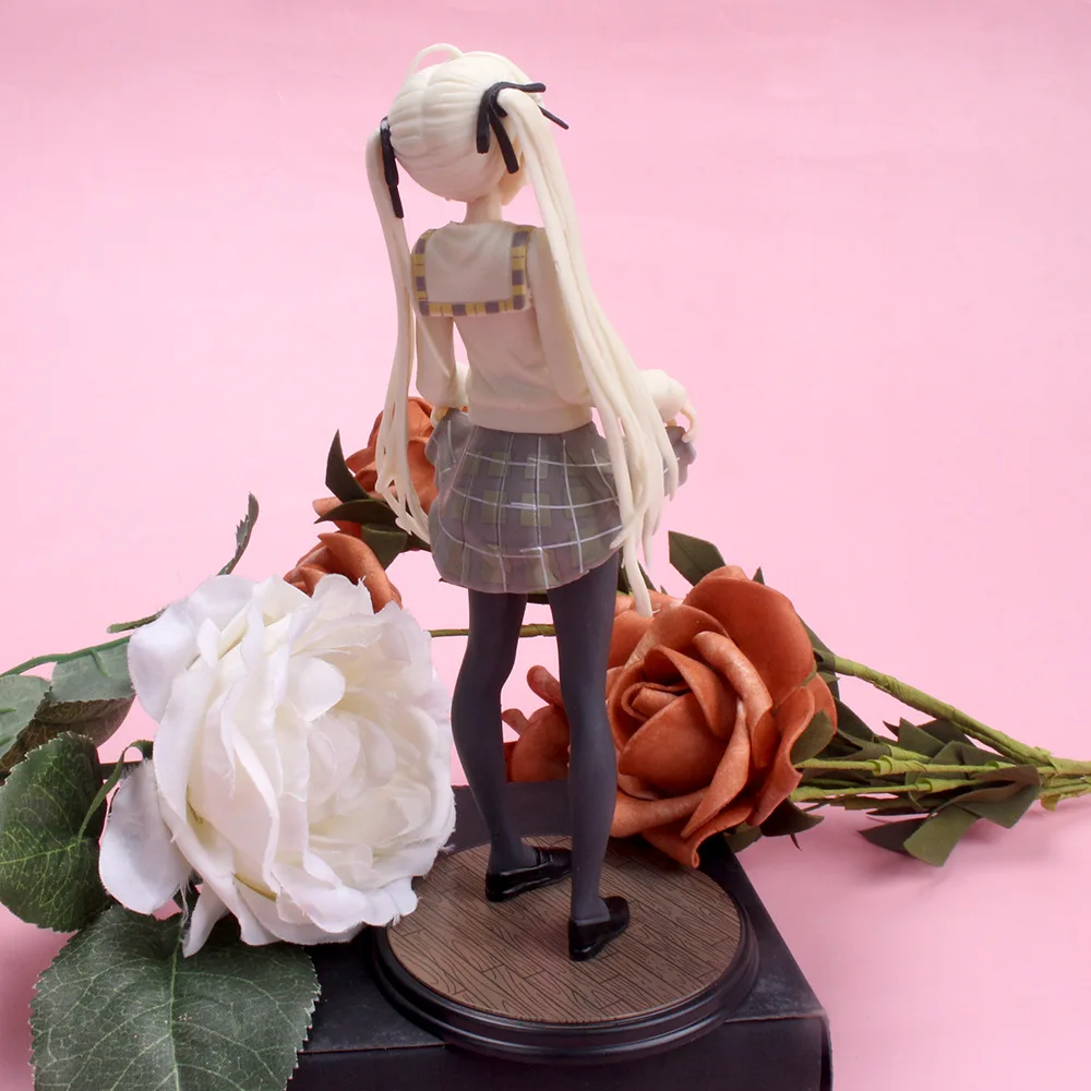 doll stroller 17CM new Standing posture Game Yosuga no Sora character Take the rabbit Cake decorations Model toys Gift american doll